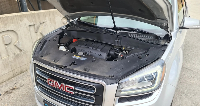 GMC Acadia cena 65900 przebieg: 155185, rok produkcji 2016 z Biała Podlaska małe 781